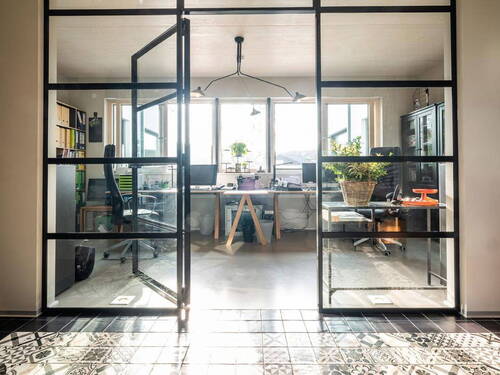 Blick ins Büro - Bungalow mit 195,00 m² in Neuötting zum Kaufen