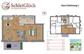 Grundriss und Lage Wohnung 1 - 