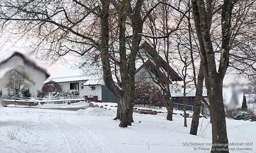 Haus Seitenansicht - 