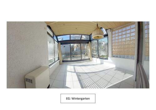 EG WIntergarten - 8 Zimmer Mehrfamilienhaus, Wohnhaus in Hattenhofen