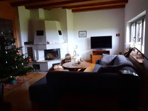 gr. Wohnzimmer mit Kamin - 