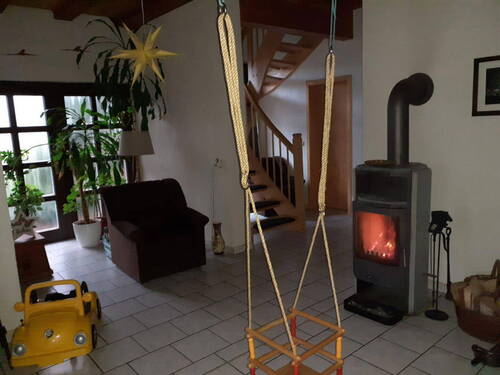 Diele unten mit kl. Kamin - 