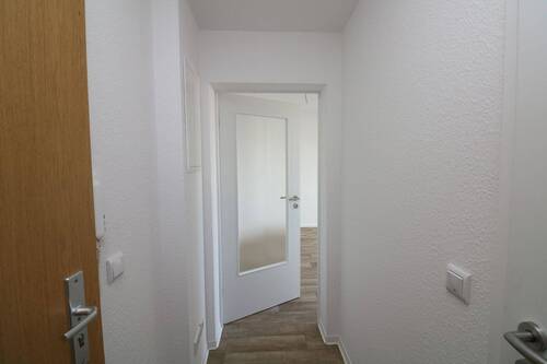 Beispiel Flur - Etagenwohnung mit 24,60 m² in Freiberg zur Miete