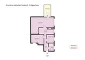 Grundriss - aktueller Zustand - WE2 EG - 