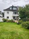 Gartenansicht - D-Benrath: modernisiertes 3-Familien-Haus im Musikantenviertel, schöner Garten, Garage, neue Heizung