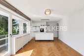 Bild 1 - Stilvoll modernisierte 2-Zimmer-Wohnung mit Südwest-Balkon & Garage nahe dem Mexikoplatz