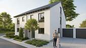 Visualisierung Außenansicht - Doppelhaushälfte mit 130,00 m&sup2; in Voerde zum Kaufen