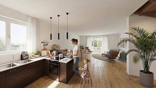 Visualisierung Küche - 