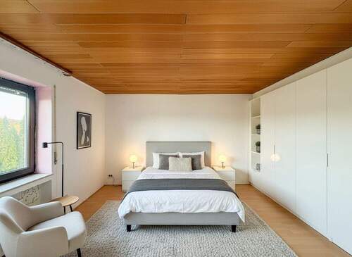 EG Schlafzimmer mit Einrichtungsbeispiel - 