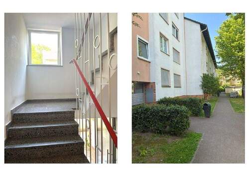 Eingangsbereich - Etagenwohnung mit 69,70 m² in Hanau zum Kaufen