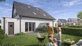 Visualisierung - Gartenansicht2 - 5 Zimmer Doppelhaushälfte in Voerde