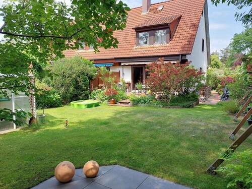 Haus Gartenansich - Charmantes Reihenendhaus mit Südwest-Garten in Frohnau - provisionsfrei von privat