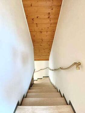 edle Marmortreppe/ Aufgang Dachgeschoss - 