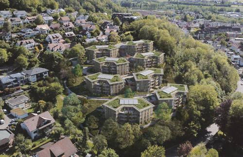 Luftaufnahme - 3 Zimmer Etagenwohnung in Waldkirch