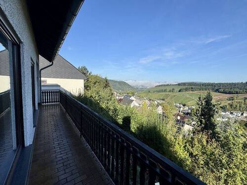 Ausblick vom Balkon - 