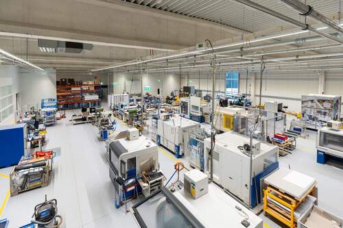 hochmoderne Produktionsflläche - 