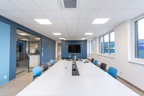 innovativ konzipierter Besprechungsraum - 