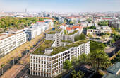 Visualisierung Gebäudeansicht - Büro in Leipzig