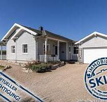 Neuwertiger Bungalow im amerikanischen Stil mit freiem Blick ins Grüne - Nohn