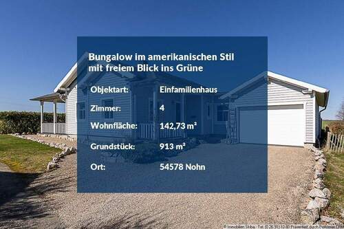 Bungalow in Nohn - 4 Zimmer Einfamilienhaus zum Kaufen in Nohn