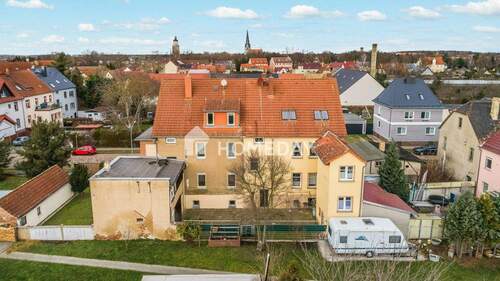 Drohne 6 - Mehrfamilienhaus, Wohnhaus mit 210,00 m&sup2; in Lützen zum Kaufen