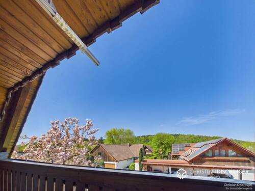 Blick vom Balkon - 