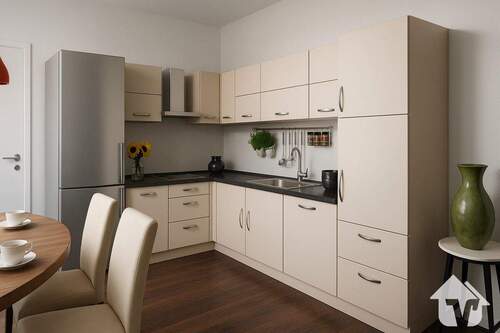 Küche - 3 Zimmer Etagenwohnung zum Kaufen in Papenburg / Aschendorf (Ems)