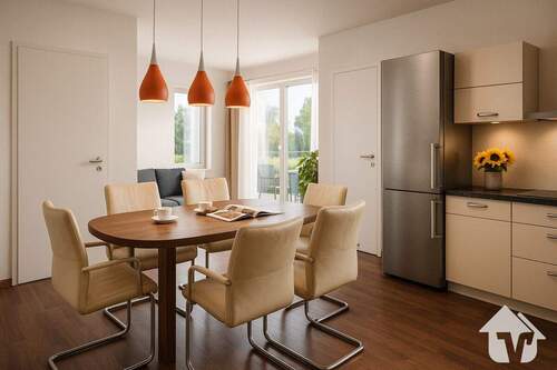 Wohnen Kochen - Etagenwohnung mit 78,10 m² in Papenburg / Aschendorf (Ems) zum Kaufen