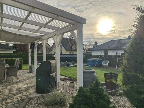 Terrasse - 4 Zimmer Einfamilienhaus zum Kaufen in Woltersdorf