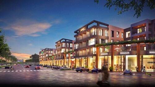 Mittel (AN YOL - KÖŞE PERSPEKTİF 2 - GECE) - Nähe zu Thermalquellen,Skigebiet und Meer: Tolles Neubau-Appartment (2+1) in Düzce, Türkei