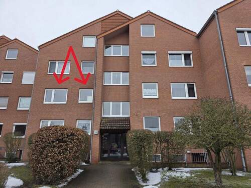 Haus Vorderansicht - 2 Zimmer Etagenwohnung in Winsen (Luhe)