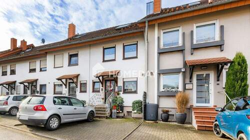 Außenansicht 1 - Familienfreundliches Reihenhaus mit hellem Wohnambiente und tollem Grundriss