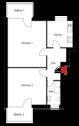Grundriss Hochparterre - 
