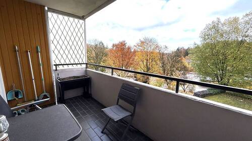 grosser Balkon - 
