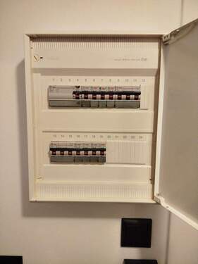 Moderner Sicherungskasten - 