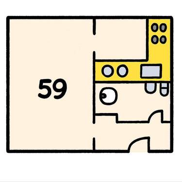 Bild 4 - Etagenwohnung mit 30,00 m² in Zwenkau zur Miete