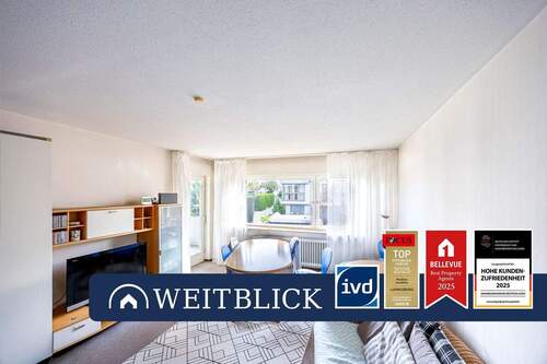 Wohnzimmer - WEITBLICK: Passt perfekt! - 229.000,00&nbsp;EUR Kaufpreis, ca.&nbsp; 74,00&nbsp;m&sup2;&nbsp;Wohnfl&auml;che