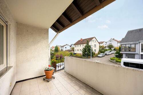 Balkon - 3 Zimmer Etagenwohnung in Marbach am Neckar