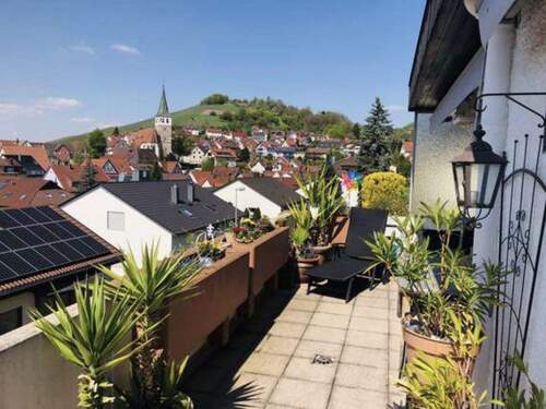 Aussicht Balkon - Über den Dächern von Remshalden
