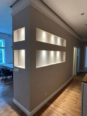 Flur mit LED - 