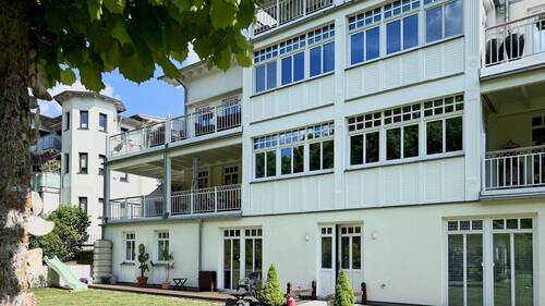 Gebäude_Hofansicht - 3 Zimmer Etagenwohnung in Bad Doberan