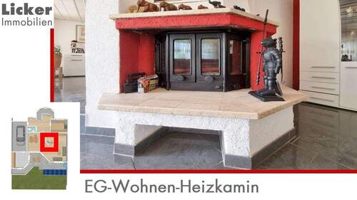 EG-Wohnen-Heizkamin - 
