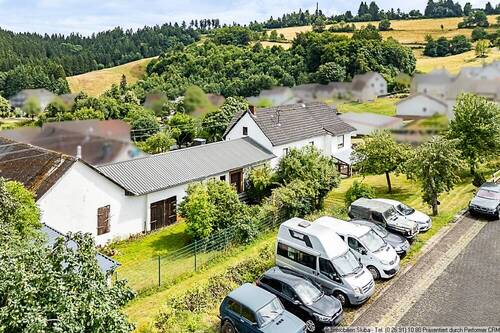Blick von hinten Bild 1 - Einfamilienhaus mit 299,00 m&sup2; in Kaltenborn zum Kaufen