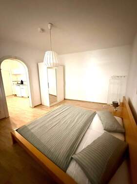 Schlafzimmer - Etagenwohnung mit 45,00 m&sup2; in Fürth zur Miete