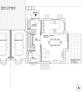 Erdgeschoss Haus 4 - 