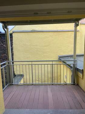 Balkon 1 - 2 Zimmer Etagenwohnung in Bayreuth