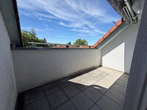Geschützte Loggia - 