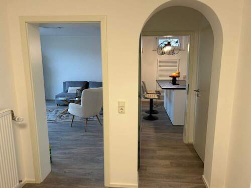 Diele mit Blick Wohnen und Küche - 