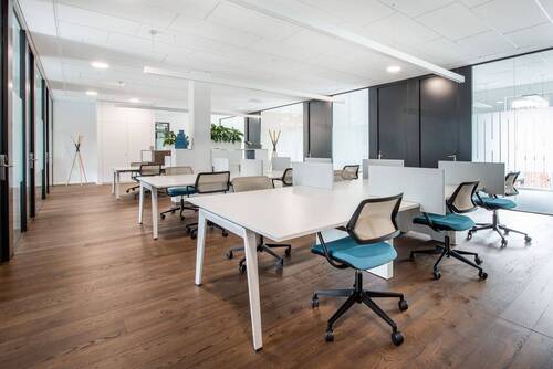 Bild 1 - Büro XXL am Wasser: Modern, möbliert, 247 Zugriff - Oldenburg Hafen