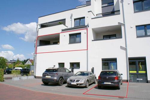 662 Außenansicht markiert - 2 Zimmer Etagenwohnung zum Kaufen in Westerstede